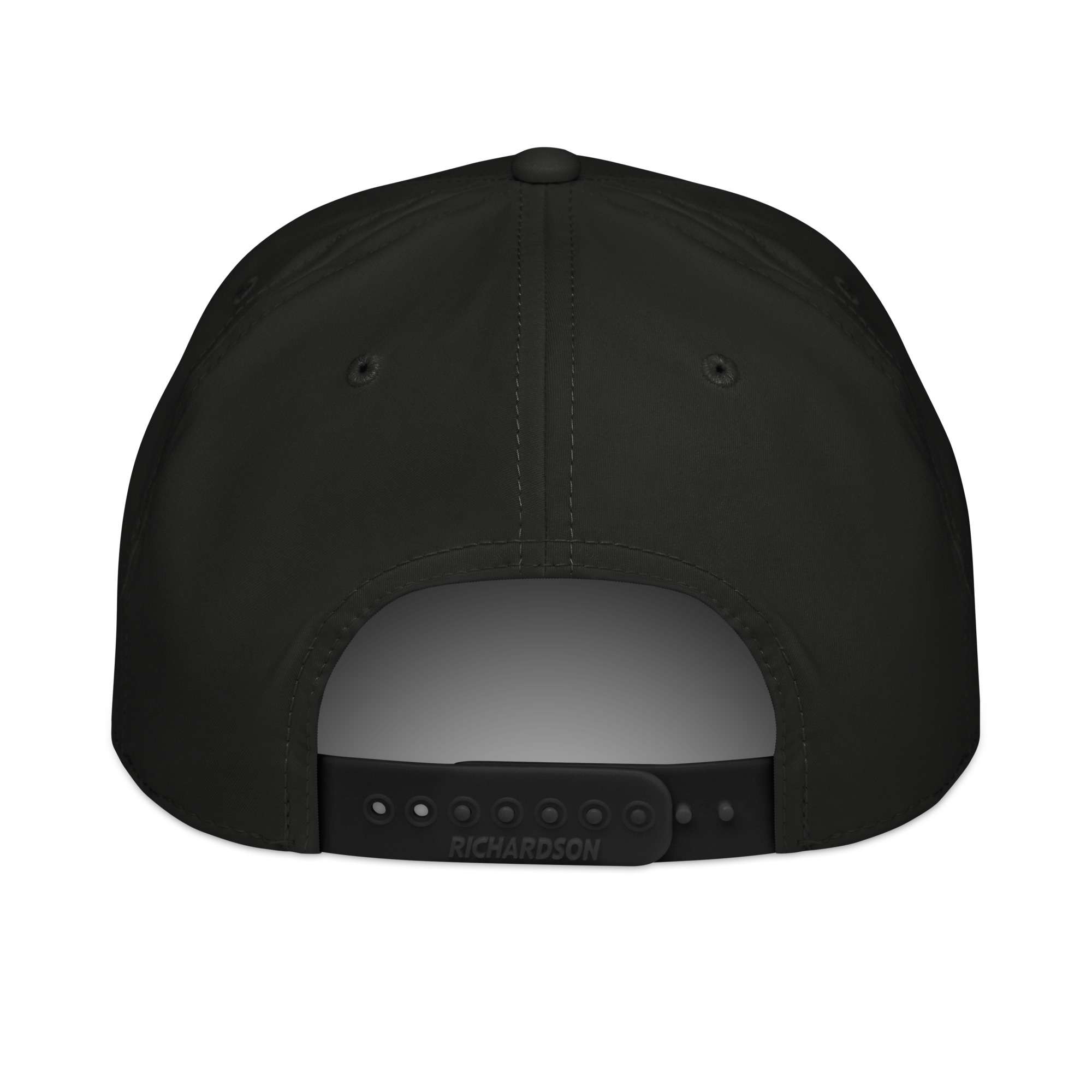 Ghost Town Design and Apparel | GT Logo Blue and Grey Striped Hat - Image 2