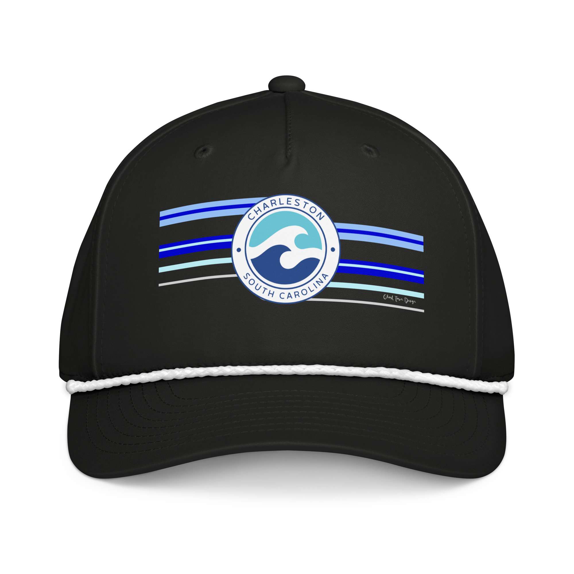 Ghost Town Design and Apparel | Charleston Waves Hat - Image 3