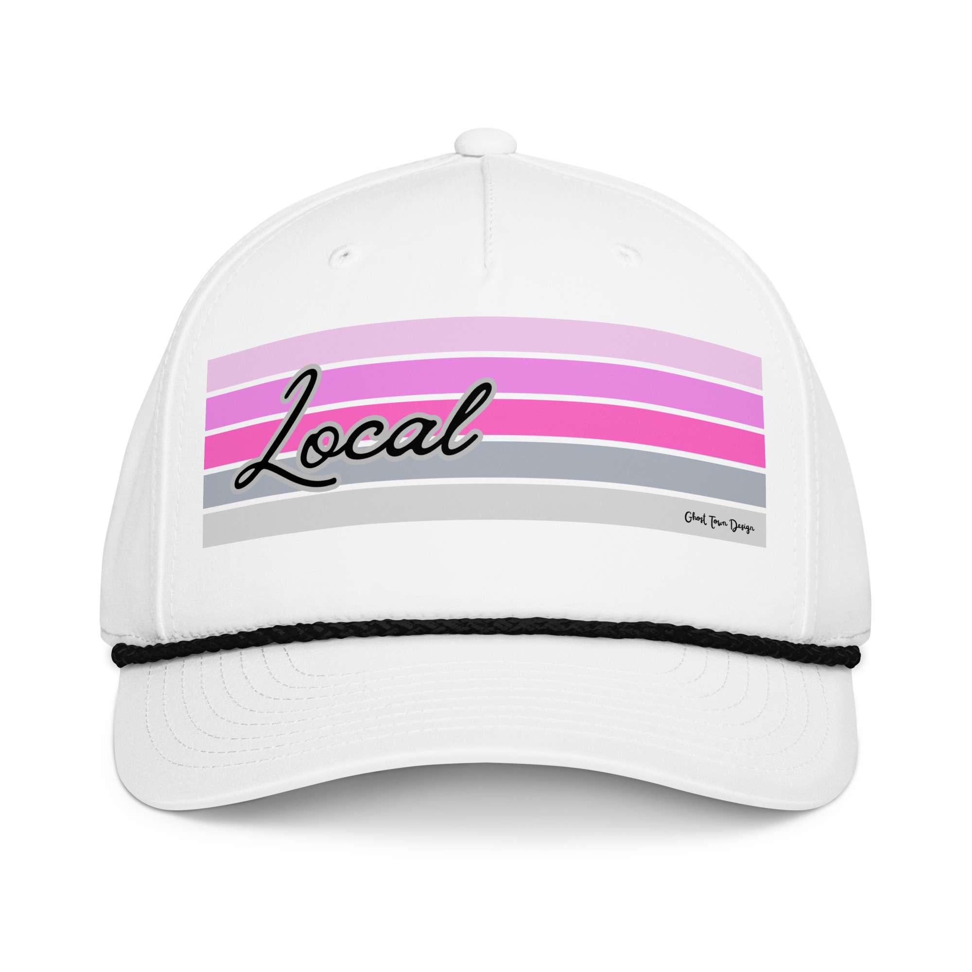 Ghost Town Design and Apparel | Local Striped Hat